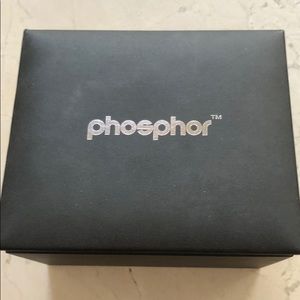 Phosphor Swarovski Reveal Red Crystal watch